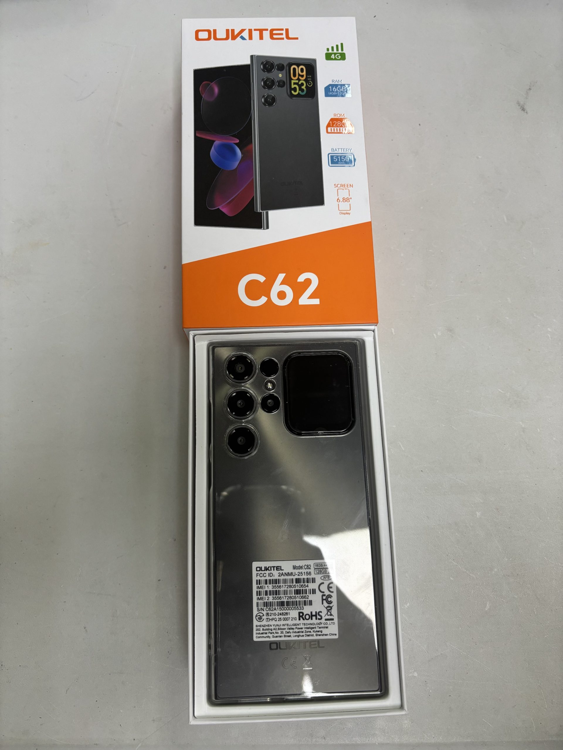 Oukitel c62 Reacondicionado